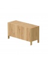 Modern oak chest of drawers. Simple chest of drawers 2D - 1