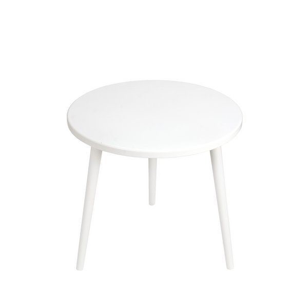 Runder Tisch aus Sperrholz - 1
