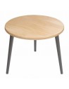 Round table made of plywood - 8