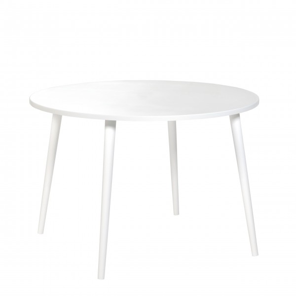 Runder Tisch aus Sperrholz - 1