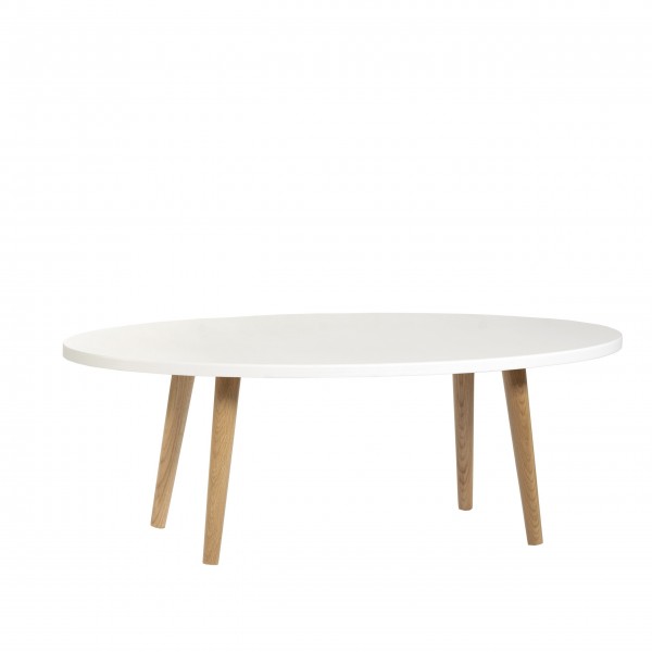Oval plywood bench - 26