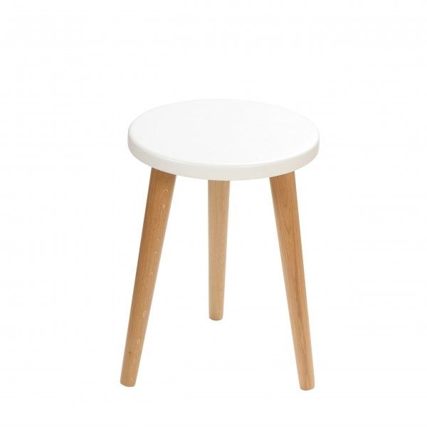 Round plywood stool - 3