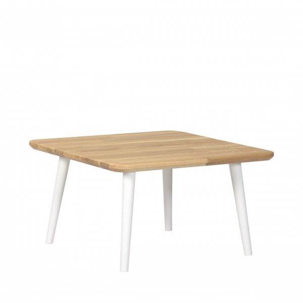 Solid oak square table - 1